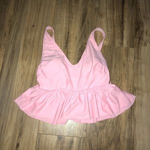 KORTNI JEANE Ruffle swim top